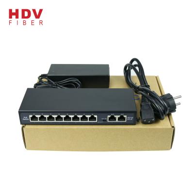 China POE factory price port puertos 8 switch gigabit controlled switch for sale