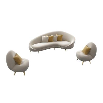 China Modern Customized Living Room Sofa For Living Room , Shaped Outdoor Sofa Sofa for sale