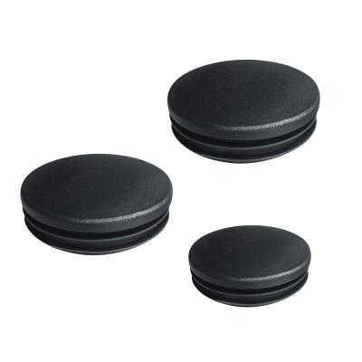 China Pipe Plug Square Around Plastic Pipe Stopper Rubber PVC End Caps Furniture Legs Fitting for sale