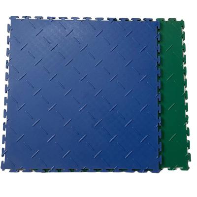 China Modern Removable Qingdao Readygo PVC Click Vinyl Tiles Interlocking Plastic Floor Tiles for sale