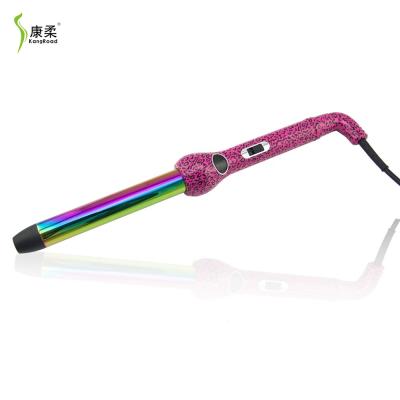 China High quality and attractive appearance ceramic hair curler of hot sale cute hair curler and straightener 2 in 1 for sale