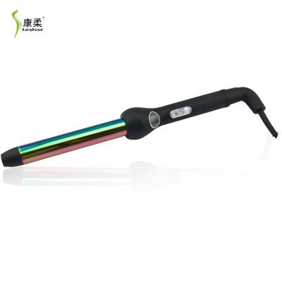 China LCD Display Ceramic Hair Curler Hair Curling Iron Customize Logo Professional Beauty Cute Goods for sale