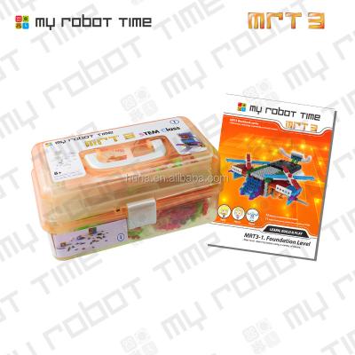 China New robotic solution for STEM eduation MRT3 new style building block robot educational kit for kids over 8 years old for sale