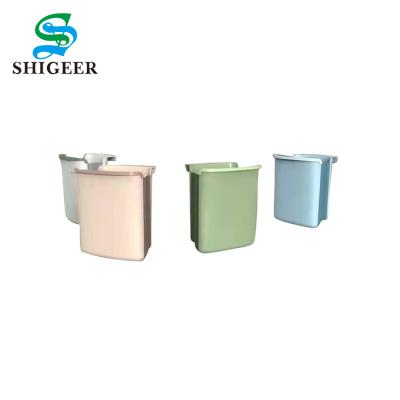 China Popular Stocked Customized Recycle Multifunctional Wall Mounted Collapsible Trash Can Multicolor for sale