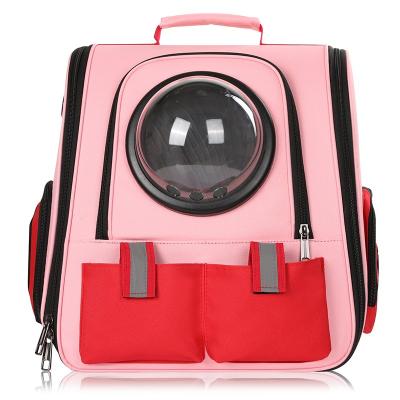 China Hot Selling Breathable Travel Capsule Cat Dog Pet Bag High Quality Pet Windproof Backpack for sale