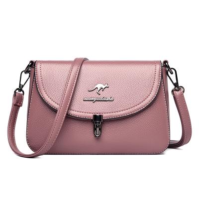 China Fashion High Quality Women Fashion PU Handbag Messenger Leather Lady Bags Handbags Wholesale Sales for sale