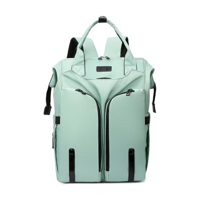 China Durable Multi Function Insulated Bag For Baby Milk Boom Backpack Diaper Bag Large Size Baby Bag for sale