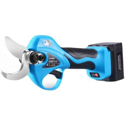 China Anti-Slip Grip 21V Lithium Electric Pruner Cordless Electric Shears For Fruit Battery Pruner Cutting Scissors Elageuse Ttelescopique 21v Pruner for sale