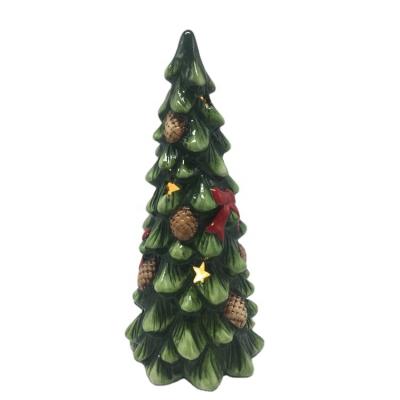 China Widely Used Artificial Ceramic Christmas Tree Wholesale Handmade Christmas Ceramic Decoration for Decoration for sale