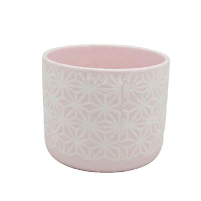 China Modern Nordic Creative Cement Flower Pot Home Decoration Dolomite Succulent Flower Pot for sale