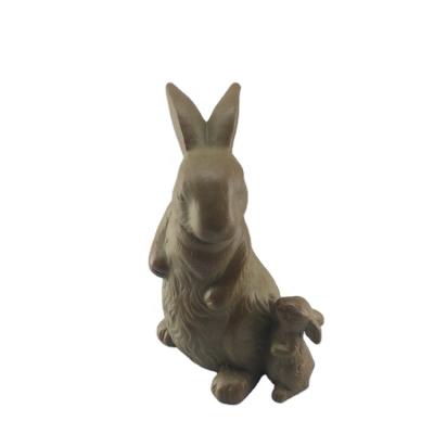 China Simple Cute Room Decoration Stonerware Rabbits Rabbits Modern Family Ceramic Supply Items for sale