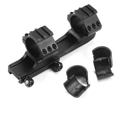 China Aluminum Alloy 25.4mm/30mm Optics Mounts, Adjustable Scope Mounts with Weaver Rail picatinny rail for sale