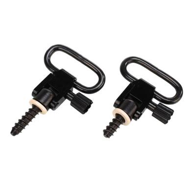 China Steel Adapter 2-Pack Type Black Professional Quick Kit Sling Detachable Swivel Chasing Accessories for sale