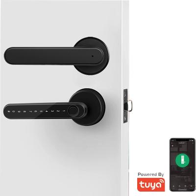 China Zinc Alloy Card Remote Control Fingerprint Touch Password Touch Smartphone Digital Room Entry Main Entrance Main Entrance Entrance Smart Door Lock for sale