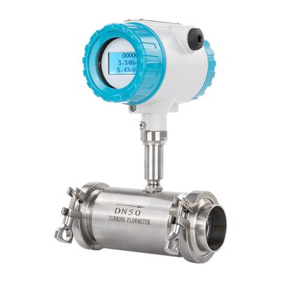 China Digital Water Meter Show Liquid Flow Technology Turbine Water Flow Sensor Manufacturers for sale