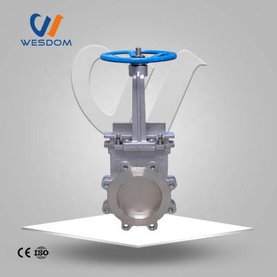 China DN100 PN16 Full Carbon Steel Knife Gate Valve Hook Knife Gate Valve Sludge Gate Valve Full 10k for sale