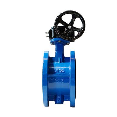 China CLASS150 Flange General Connection Iron Butterfly Valve DN250 Malleable RUBBER SEAL SOFT SEAL BUTTERFLY VALVE for sale