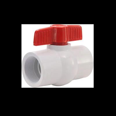 China Irrigation PVC Double Union General Plastic Ball Valve FEMALE TO MALE PVC BALL VALVE for sale