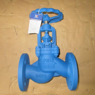 China ANSI Cast Iron Water Globe Control Valve For Water Oil And Gas Treatment for sale