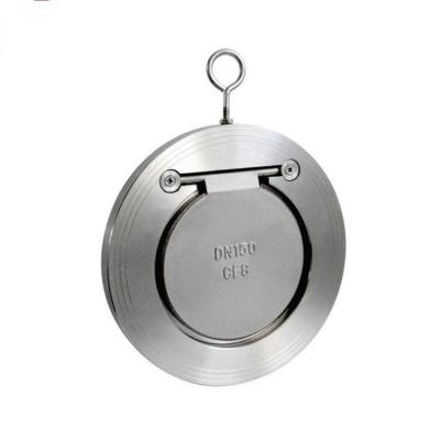 China 304 /316L Stainless Steel H74W Water Single Swing NON RETURN Wafer Disc Check Valve for sale