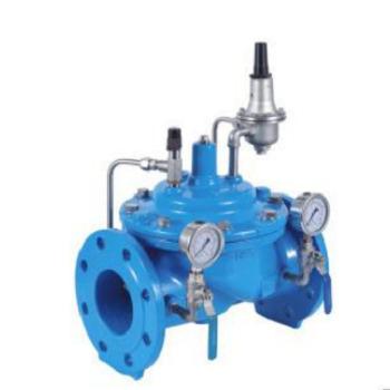 China General Ductile Iron Pilot Operated 200X Hydraulic Control Pressure Reducing Valve for sale