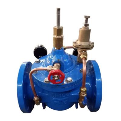 China Diaphragm Valve 400X General Hydraulic Operated Flow Control Valve For Water Pipeline for sale