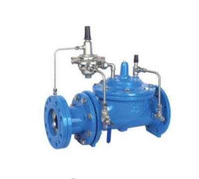 China General Automatic Hydraulic Actuated 400X Flow Control Valve With Flow Regulator for sale