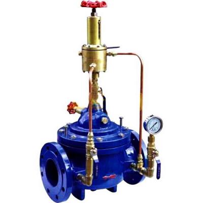 China General Ductile Iron Control Valve 500X Hydraulic Water Hammer Relief / Sustaining Valve for sale