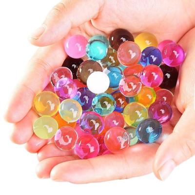 China Non-Toxic Water Beads Crystal Soil Gel Beads Rainbow Vase Filler Planting and Decoration 2.0-2.5mm 2.5-3.0mm 3.5-4.0mm 14mm 18mm for sale