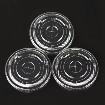 China High Quality Disposable Coffee Maker Supply 90mm Lid Cup Lid Food Grade Plastic PET Dish Plastic Lid for sale