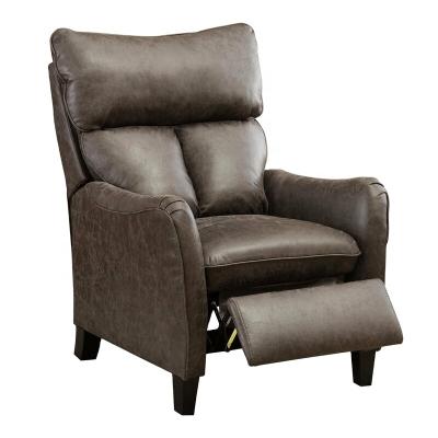 China (Other) Modern Adjustable Push Back Recliner Chair Simple Sofa For Classic Living Room Armchair Home Theater Seating for sale