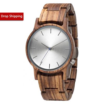 China Newest Popular Trade Assurance Non-Specific Wholesale Wooden Watch OEM Custom Made Your Logo Wooden Watch Private Label for sale