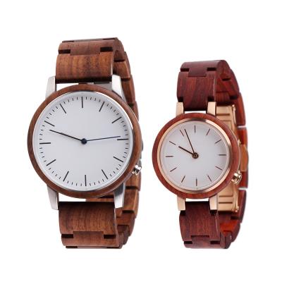 China SOPEWOD Sapphire Glass Stainless Steel Wooden Water Resistant Luxury Waterproof Couple Watches for Men and Women for sale