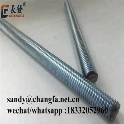 China Carbon Steel M8 M10 Kuwait Market Popular Size Threaded Rod For Construction for sale