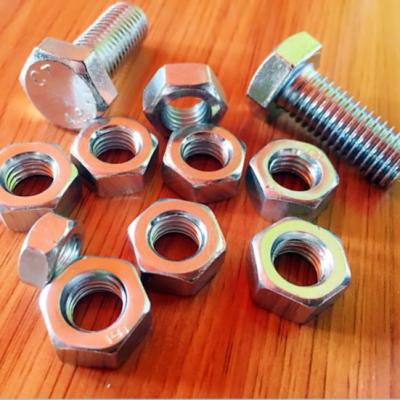 China Low carbon steel; Alloy carbon steel; stainless steel hex bolts and nuts for sale