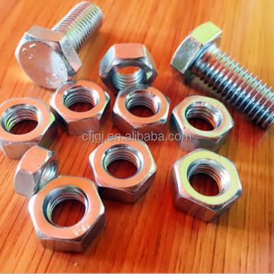 China Carbon Steel Hex Nuts for sale