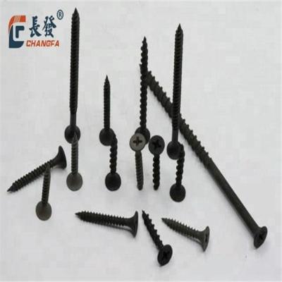 China Philip Head Black Phosphated Drywall Steel Bugle Screw for sale