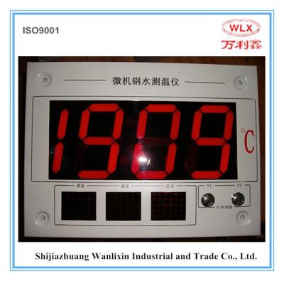 China Digital Thermometer for Molten Steel Temperature Measurement Used at Induction Furnace for sale