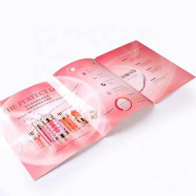 China paper & Custom High Quality Cardboard Booklet Folded Brochure Printing Fancy Leaflet for sale