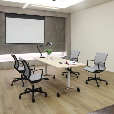 China Supplier Professional Wholesale Foldable Meeting Table Wheels Foldable Long Meeting Room Training Room for sale