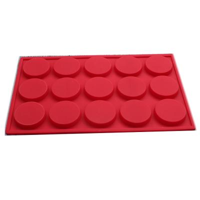 China Amazon viable hot sale bakeware 15 round silicone cake mold silicon mold making silicon cake mold for sale