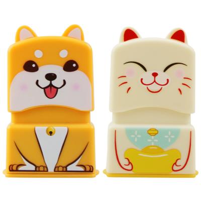 China Cute Children's Toy Animals Self Inking Stamps Cartoon Toy Stamp For Kids for sale