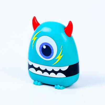 China Children's Toy Cute Little Monsters Clothing Name Self Inking Custom Flash Stamps for sale