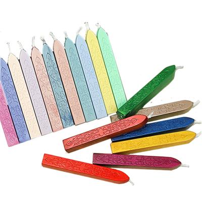 China Cheap decoration 64 colors sealing wax candle wax seal sticks with min MOQ for sale