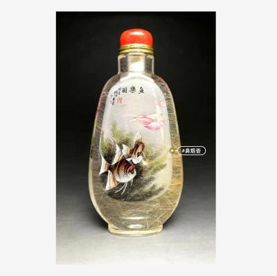 China China inside snuff paint bottle and crystal inside paint crafts for sale