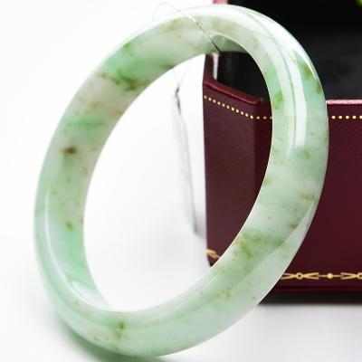 China YQ333 Gemstone Cuff Jadeite Jade Bracelet And Cute Free Shipping Natural Green Bracelet Jewelry for sale