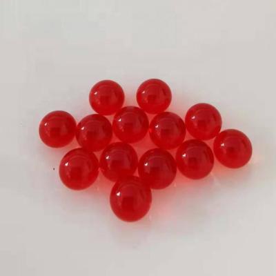 China China 8mm High Precision Red Solid Glass Ball for sale