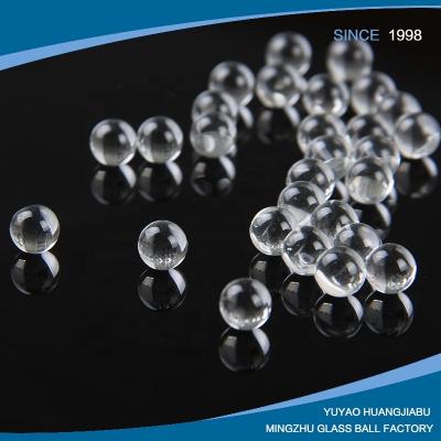 China China 4.5mm high precision transparent solid glass balls for perfume bottle for sale