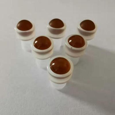 China China 8mm Solid Brown Glass Ball For Roller , Trackball Insert for sale