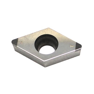 China Cast Iron And Hardened Steel Machining High Processing Efficiency PCBN Tips DCGW07/DCGT07 For Turning Hard Die Quenched Steel H13 HRC58 for sale